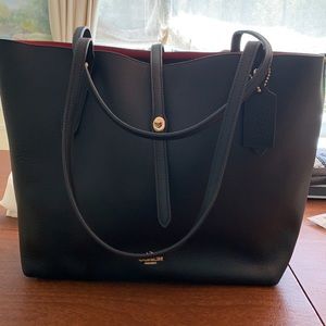 Coach Black Leather Bag